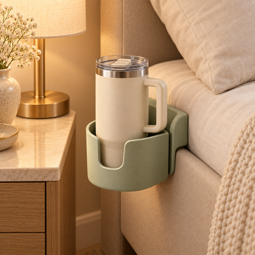 woieeo™ DreamCup Anti-Spill Bedside Cup & Bottle Holder
